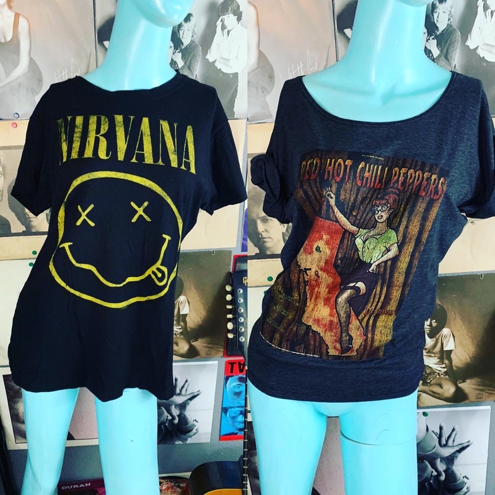 Wolfgangs Vault HIGH END 1990’s rock nirvana Red Hot Chili Peppers Band grunge